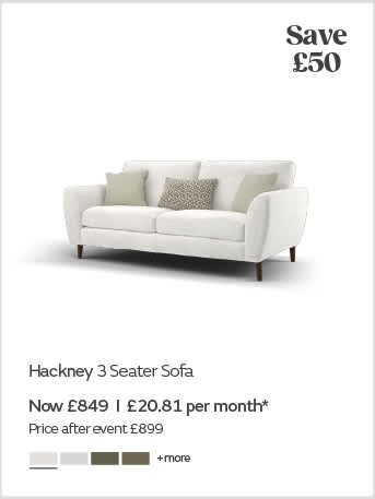Hackney 3 seater sofa
